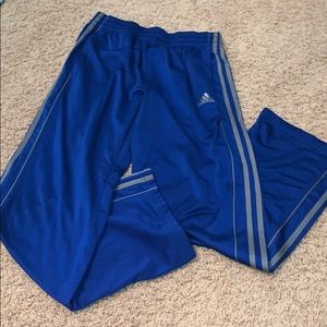 Blue Adidas Sweatpants